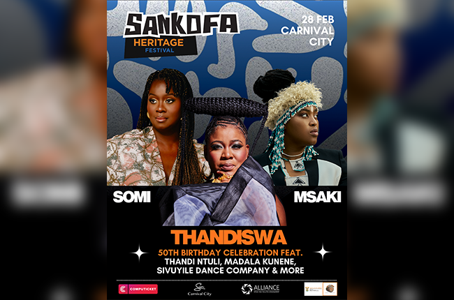 COMPETITION ALERT! 

Attention <a href="/thandiswamazwai/">Thandiswa Mazwai</a>  fans! #CityPress is giving away TWO tickets to her live performance at the Sankofa Heritage Festival, plus a R1000 City Press hamper! Only 3 winners will be chosen, so act fast! Ts&amp;Cs apply.

👉 shorturl.at/1XskH