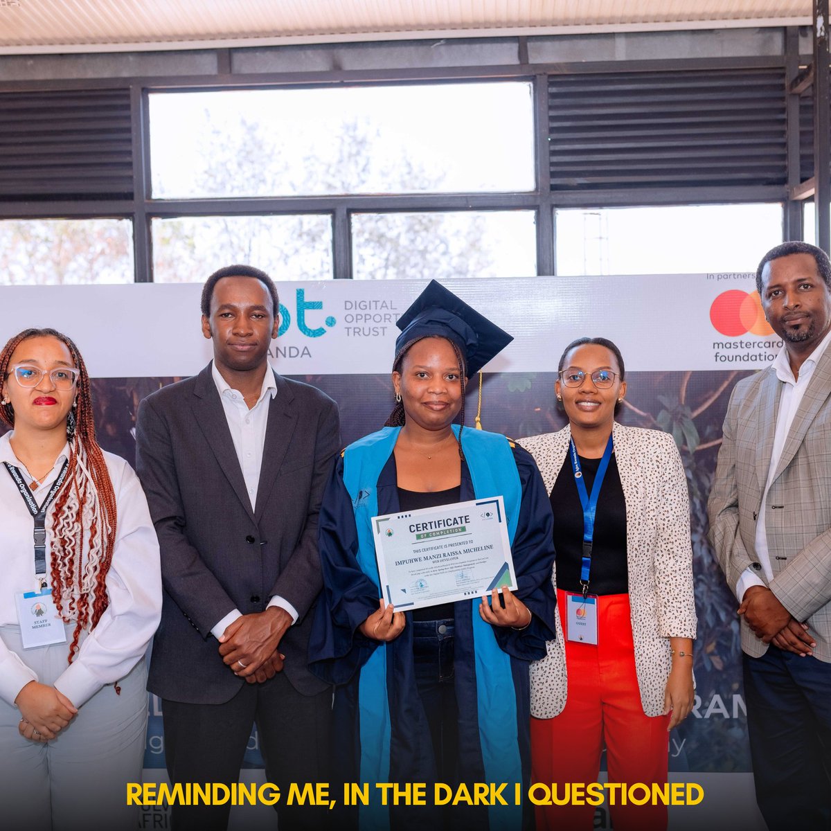 igirerwanda's tweet image. Check out Raissa's story, sharing her beautiful and challenging path, becoming golden moments that carry her. Check all the images on our instagram and read more about the story on our website blog: igirerwanda.org/blog

#DSEProgram #SheCanCode #SuccessStories