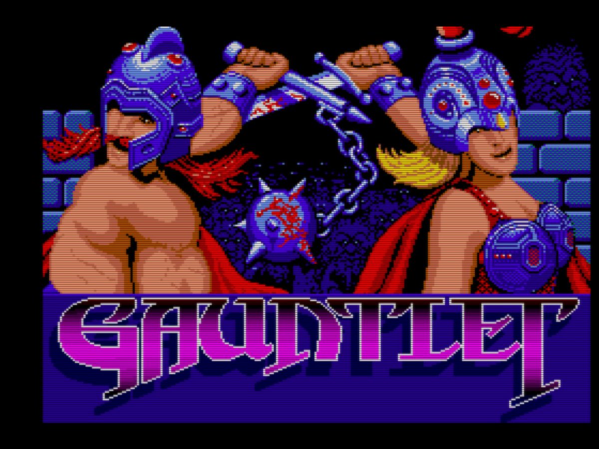 Gauntlet remake for #MSX / #MSX2 computers now is free & open