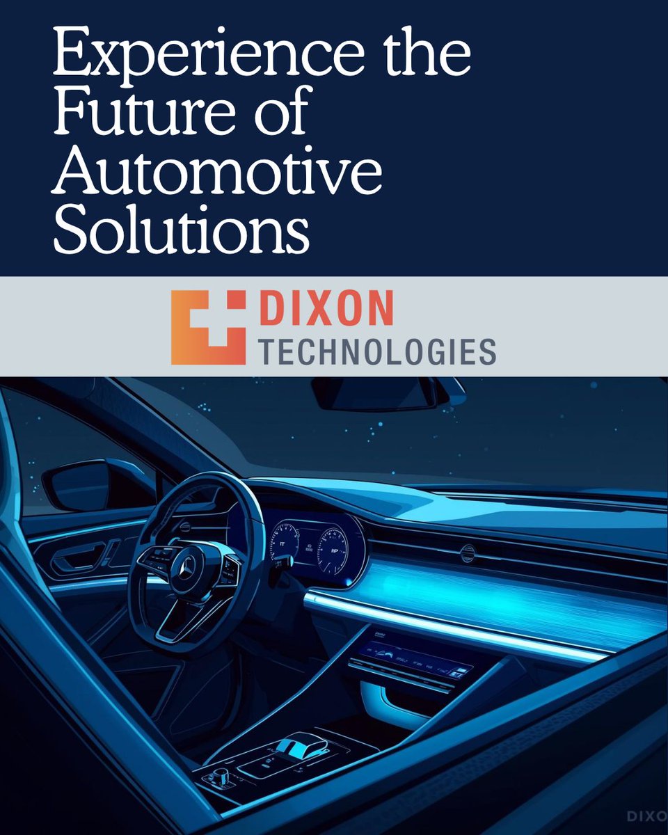 Dixon Technologies tweet media