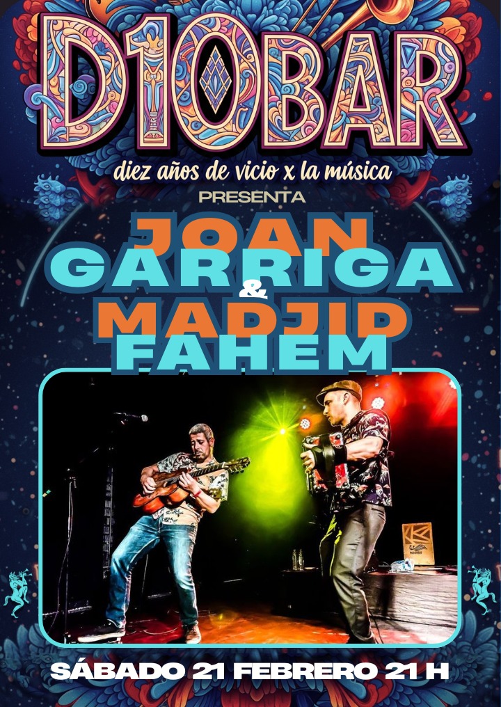 DrBatonga's tweet photo. Dissabte, 21/2, 9 pm, al #Diobar tindrem una nit de les que no us podeu perdre... Perquè festejarem deu anys de vida amb el rúmbiero major de Catalunya...
@JoanGarrigaMG i Madjid Fahem en concert!!!
Darreres anticipades a https://t.co/INLbrmT15D
ℹ️ https://t.co/QJJMLEZ7t8 https://t.co/OZG2UCDqoP