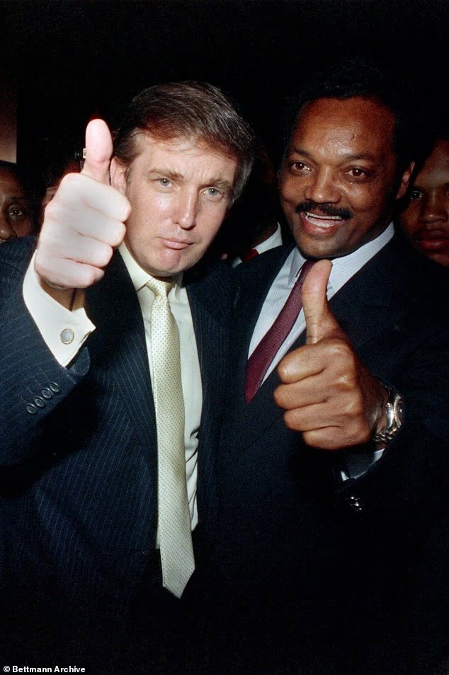 TexasHouboy's tweet photo. If Trump is racist….what does that make jesse? https://t.co/kP5ulP2gyy