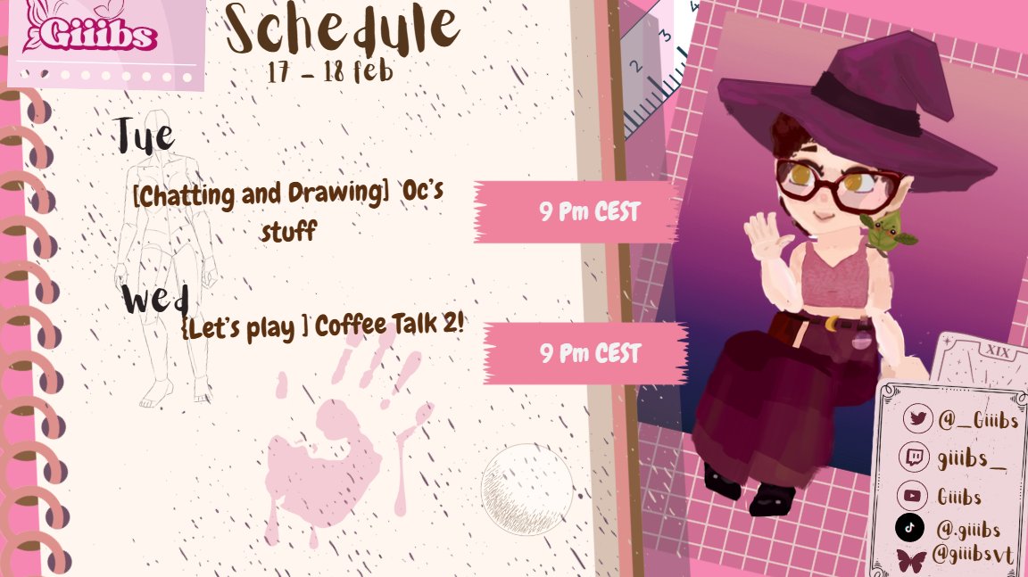 💫🌷Giiibs | Witch Vtuber | Art Journey tweet media