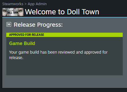 🚨 Ladies and Gentlemen, you did it, we did it.

Welcome to Doll Town - Friday Feb. 20th, 9am EST. #indiegame