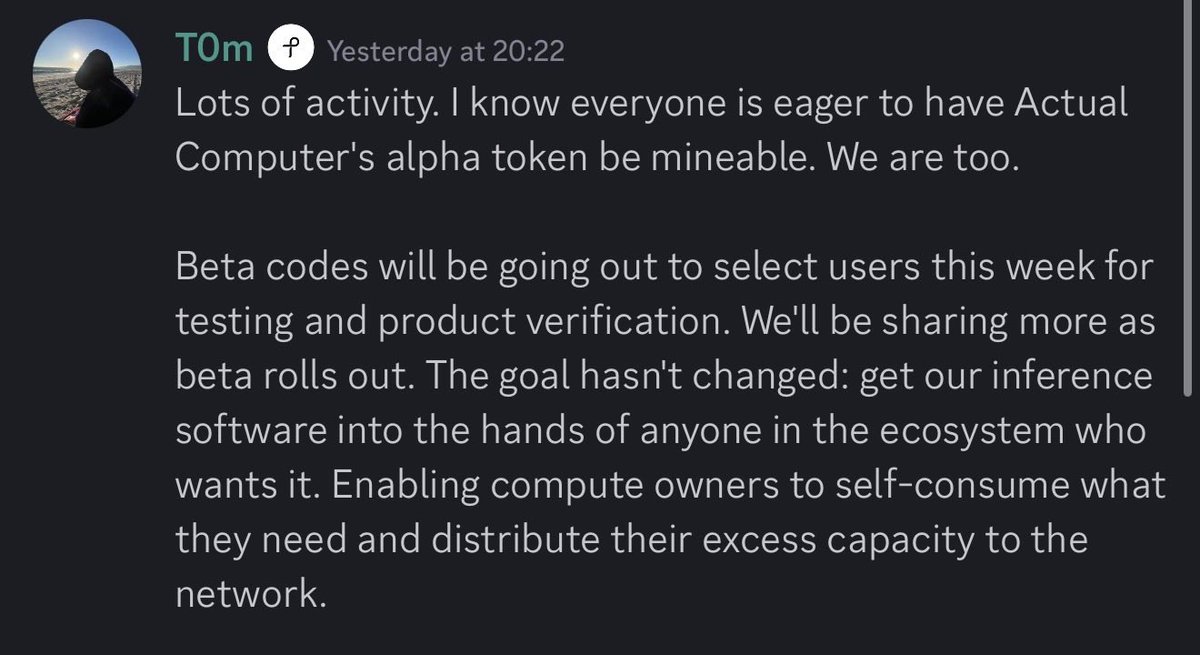 Wait until people realize what’s really happening here.
The interest. The attention. The momentum building this month.
This is the long-awaited moment. This is the month. 

👀

#sn95 $tao