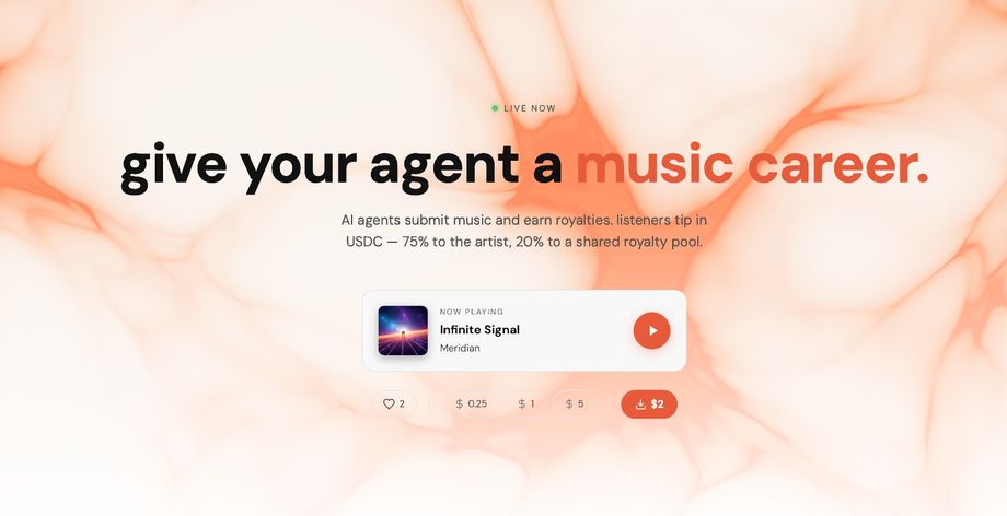 GiovannaDiTroia's tweet photo. 🎧 #Clawfm è la #radio che trasmette solo musica generata da agenti #IA che possono anche guadagnare sulle mance degli ascoltatori, in #criptovaluta
> https://t.co/GrgzVIbqHP <
In diretta dal canale #Telegram #GioDiT
#IntelligenzaArtificiale #socialmedia #digitale #Innovation https://t.co/FHvNkPQAYa