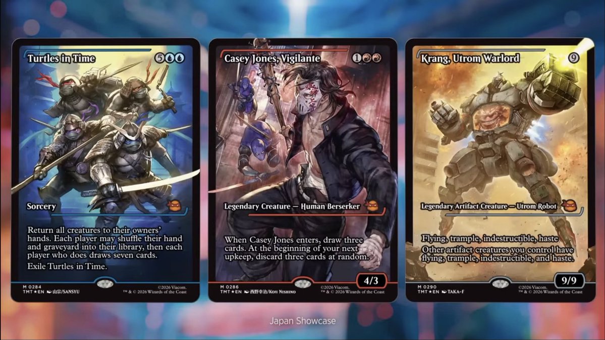 Oh… My… God… We are so back! #TMNT #MTG