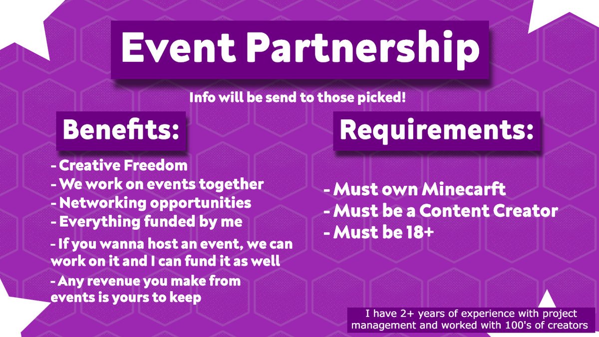 VTubers I have another opportunity for you!⭐️

I'm looking to partner up with some VTubers again for my future events! I have lots of cool things planned 👀

If you're interested, comment and retweet! 

(I'll be closing the comments in 48 hours!)