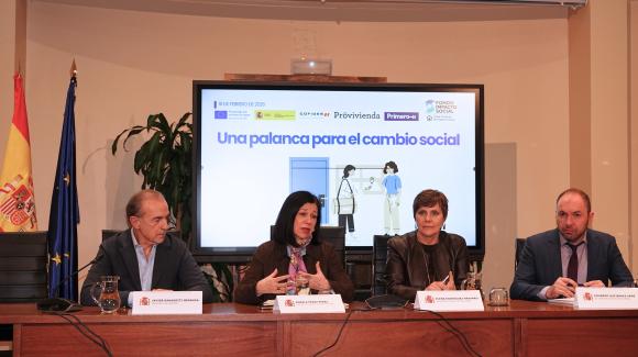 SpainNAB's tweet image. 🏘️ El Fondo de Impacto Social #FIS invierte 7,2 M€ en @provivienda_org  y Primero H, iniciativa impulsa por @HogarSi y ASOCIMI, para ampliar el parque de vivienda social y asequible en España
✏️ cofides.es/noticias/notas… 
#FIS #ViviendaSocial #InversióndeImpacto