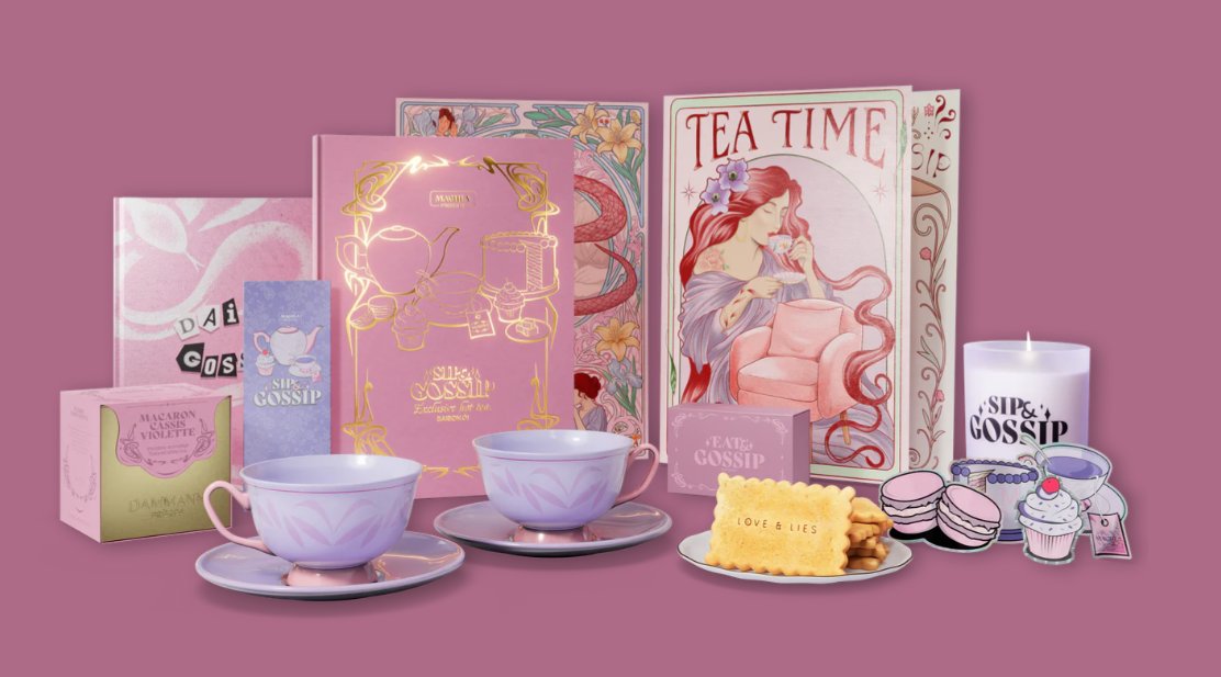 OMG le big pack de Sip&amp;Gossip de Maghla ???
C'est trop beau ???