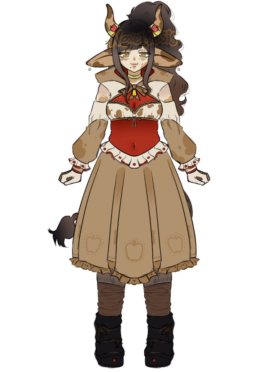 Parfois on me demande si je sais faire d'autres morphologies pour mes persos...
Vous en pensez quoi ? 🫢

J'aime trop faire du charadesign, j'aimerais trop être la momma de designs de pleins pleins de gens !
...Modèle incoming pour elle...peut-être? 🙀

#characterdesign