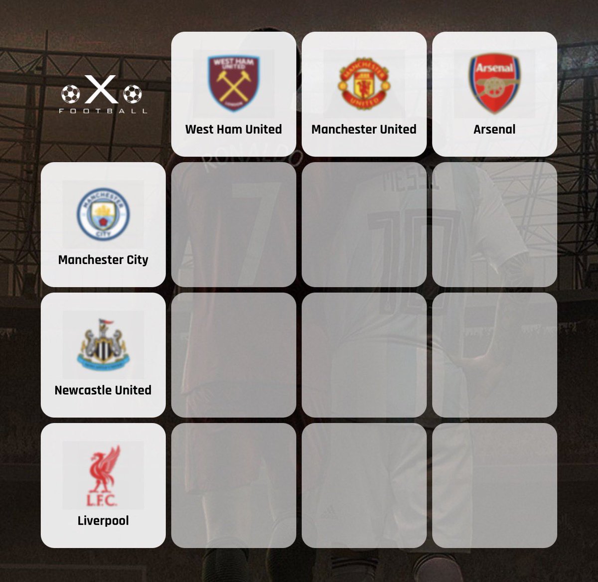 OXOFootball's tweet photo. Download OXO Football now and show off your unparalleled football knowledge!#oxofootball #football #ucl #juventus #galatasaray IOS: https://t.co/FqAMExPajC Android: https://t.co/ByJDvMn92K https://t.co/wE3amOVINI
