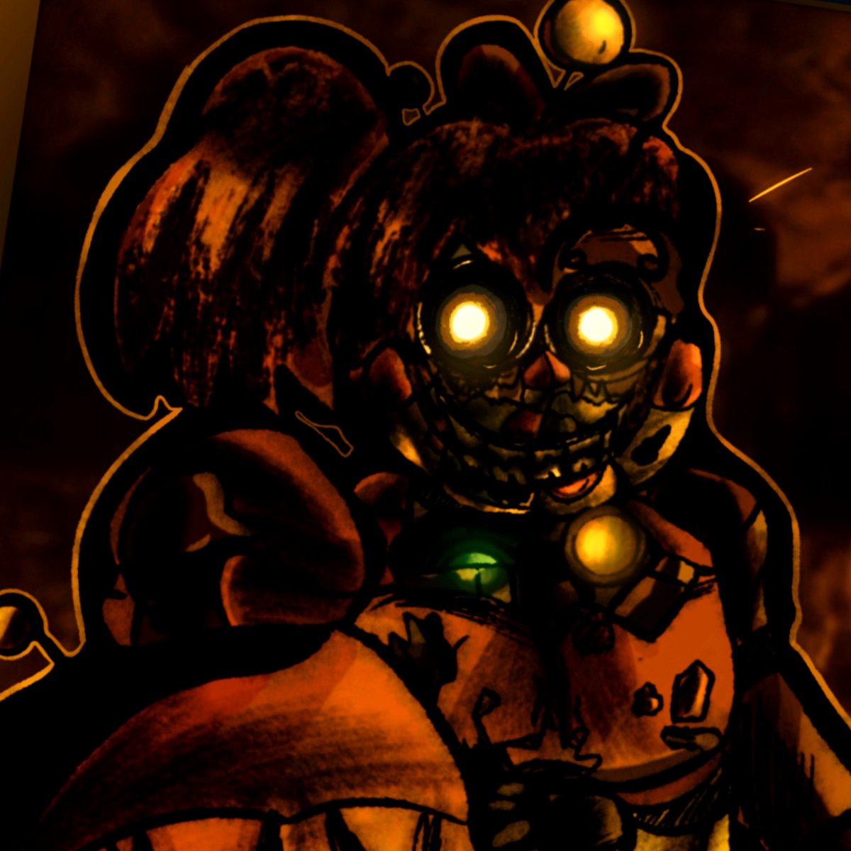 Concept so good, it got me to draw fanart of the Scrap Baby one.

#fnaf #FNAFSOTM #fnafruin #themimic #fnaf6 #scrapbaby #fnaffanart <a href="/3lGabri34865/">gabri🌟⭐️3l</a>