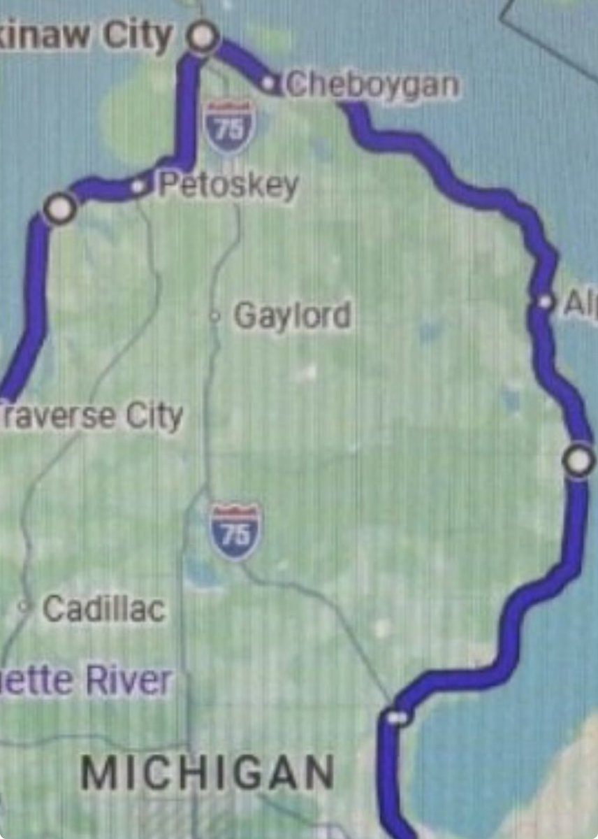 Just drove through Michigan and everyone knew you there