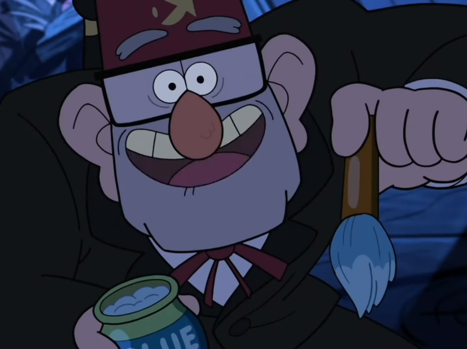 I always get caught off guard whenever i rewatch the show bc why does Stanley say the random offensive stuff ever