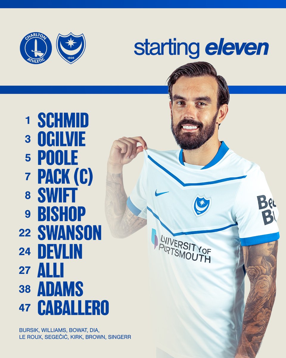 Portsmouth FC tweet media