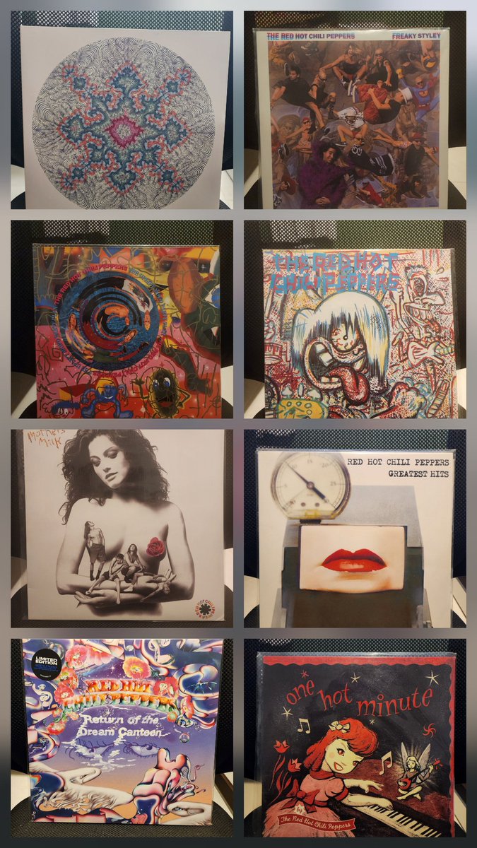 Amigos colecionadores de vinil e fãs de rhcp estou vendendo algumas raridades (outras nem tanto) . Interessados me mandem pv 🙌🏾