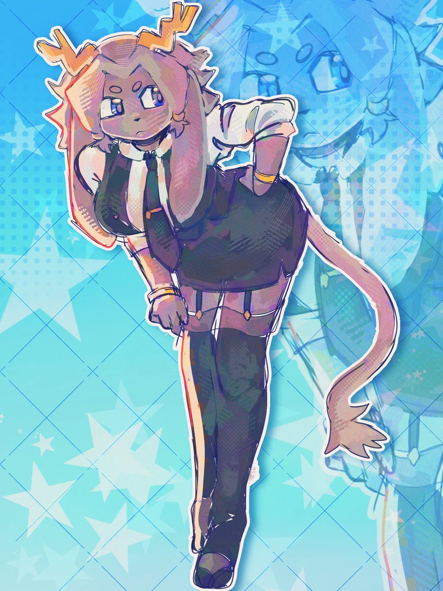 Business casual ✨Sybil ✨
(Clothing design from @/Stella_Hoshii)
