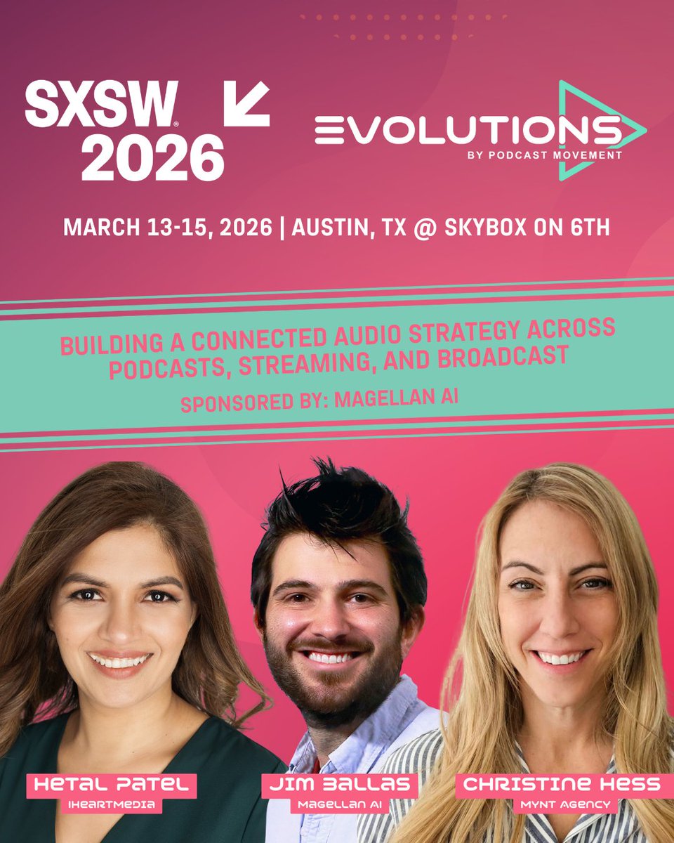 Podcast Movement tweet media