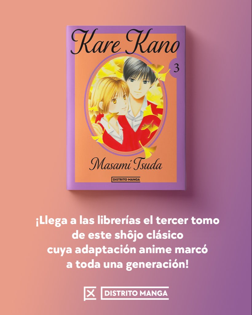¡No te pierdas esta semana el esperado tomo 3 de #KareKano! 🫶

📚➡️ bit.ly/4aRBex2