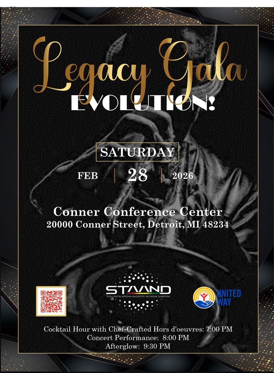 UAWLocal1264's tweet photo. STAAND family, 
Tickets are selling fast and you don't want to miss out on an unforgettable night!  Invite your friends, family and co-workers to join us!  STAAND proudly presents its Legacy Gala – Evolution on Saturday, February 28th at our very own Conner Center. https://t.co/C4Ih9AmlcH