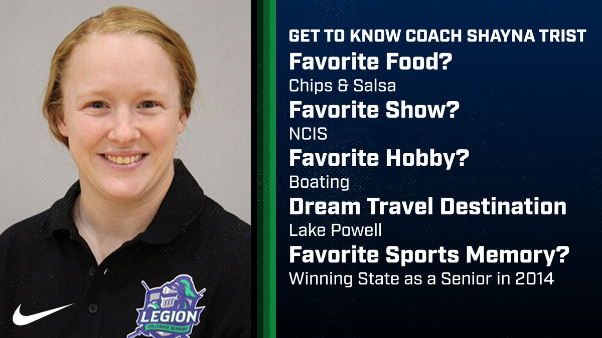 LegionLancer's tweet photo. 📣⭐️ HEAD COACH SPOTLIGHT⭐️📣

Next up is our Head Softball Coach, Coach Shayna Trist. Coach Trist is in her 5th year at Legion. She is from Dillon, SC &amp; enjoys shaping the next generation through the sport of Softball.
#LancerLegacy https://t.co/EbRUq6Gmi1