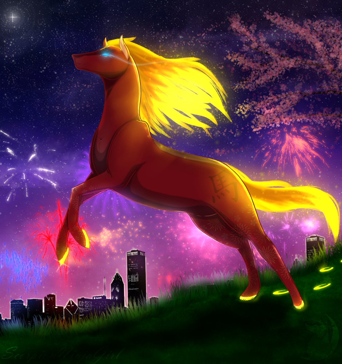 ScorpionNinjaa's tweet photo. Happy Lunar New Year everyone!! i atcually finished this one BEFORE Valentines so i had to wait till now to post lol but anyway i hope everyones Lunar New Year is amazing and Happy Year of the Horse!
Speedpaint - https://t.co/VpgZkoDy31
#LunarNewYear #YearOfTheHorse https://t.co/ds1o6nX1T7