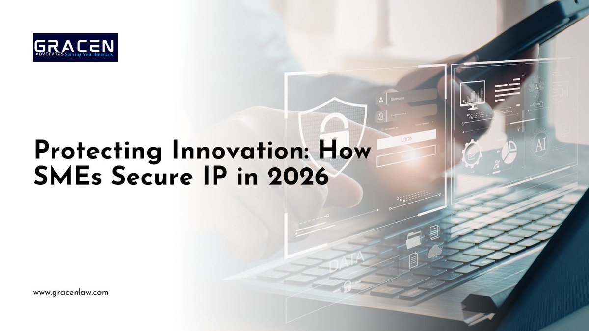 In 2026, IP = growth. 
SMEs that protect innovation win faster, attract investors, and reduce risk.
Gracen Law makes protection simple. 
#GracenLaw #ProtectInnovation #IPLaw #SMEs #BusinessLaw #LegalTips #LawTok #TechLaw #InvestorConfidence #BusinessGrowth