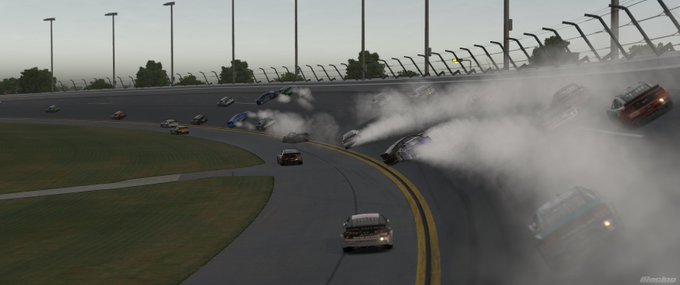AradosManoloSRT's tweet photo. 🏁Resultado🏁

Nuestro unico piloto participando en la Daytona 500 a conseguido acabar P15, proxima año a por el top 10.

💜💛🖤 🤍
@AradosManoloSRT
#AMSRT
@iRacing https://t.co/vYya2ifNXD