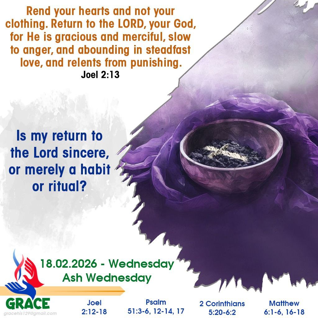 Holy Mass Readings for February 18th