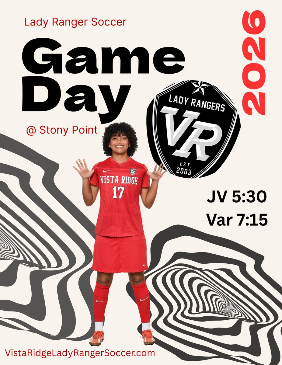 ShadGreen's tweet photo. Game Day for the Lady Rangers as they travel to take on the Tigers of Stony Point. JV 5:30/ Varsity 7:15
#VRTWD https://t.co/RIfxMrmCp5