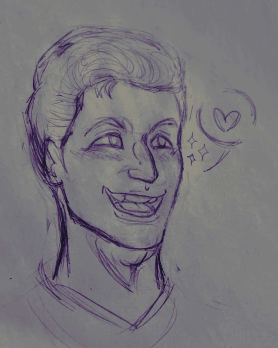 My Johnny drawing evolution (left to right, 2023-present)😛. I do actually kinda still enjoy how I drew him in 2023 … looks like a kitty #mktwt