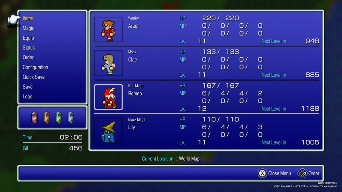 SchneeGamingg's tweet photo. Finally gonna try to play all the Final Fantasy Games starting from the 1st 
My party is warrior, red mage, black mage, and monk
#FinalFantasy https://t.co/HeXR0PSZAW