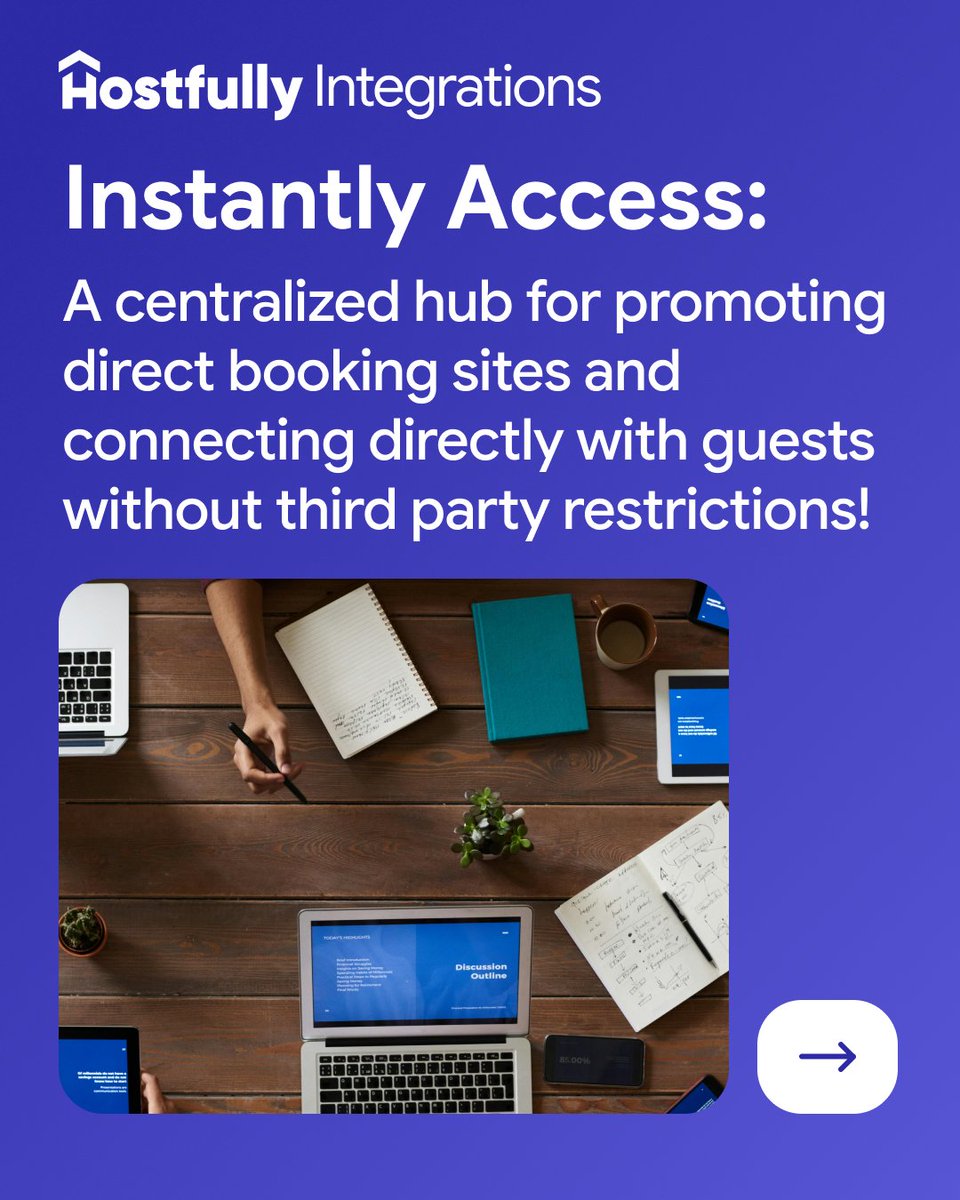 Hostfully tweet media