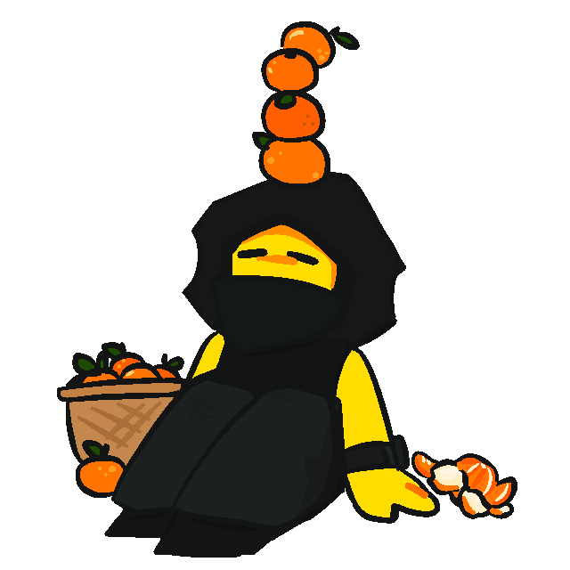 Cloak Battler got all tangerines for he could hide well enough #thebattlebricks