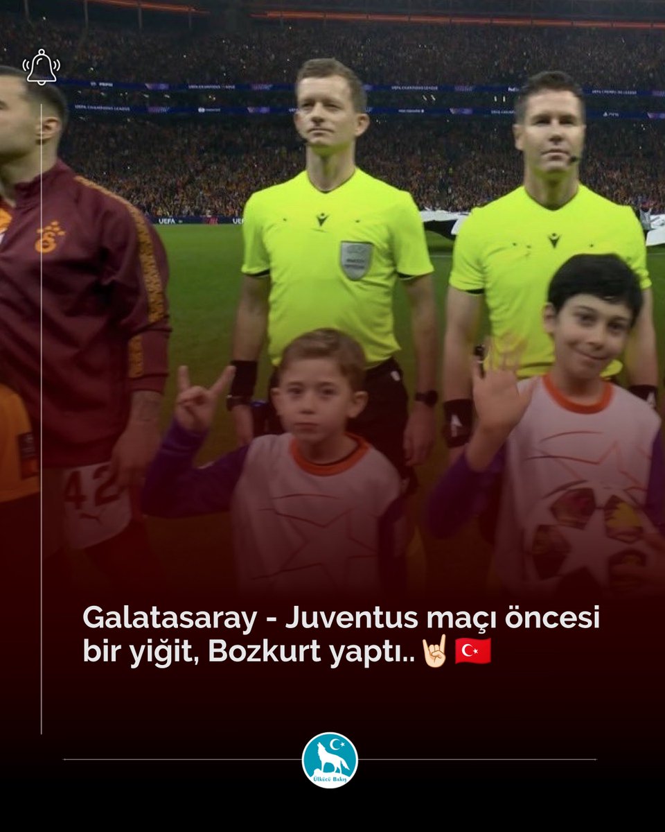 Galatasaray - Juventus maçı öncesi bir yiğit, Bozkurt yaptı..🤘🏻🇹🇷

#Galatasaray #GSvJUVE