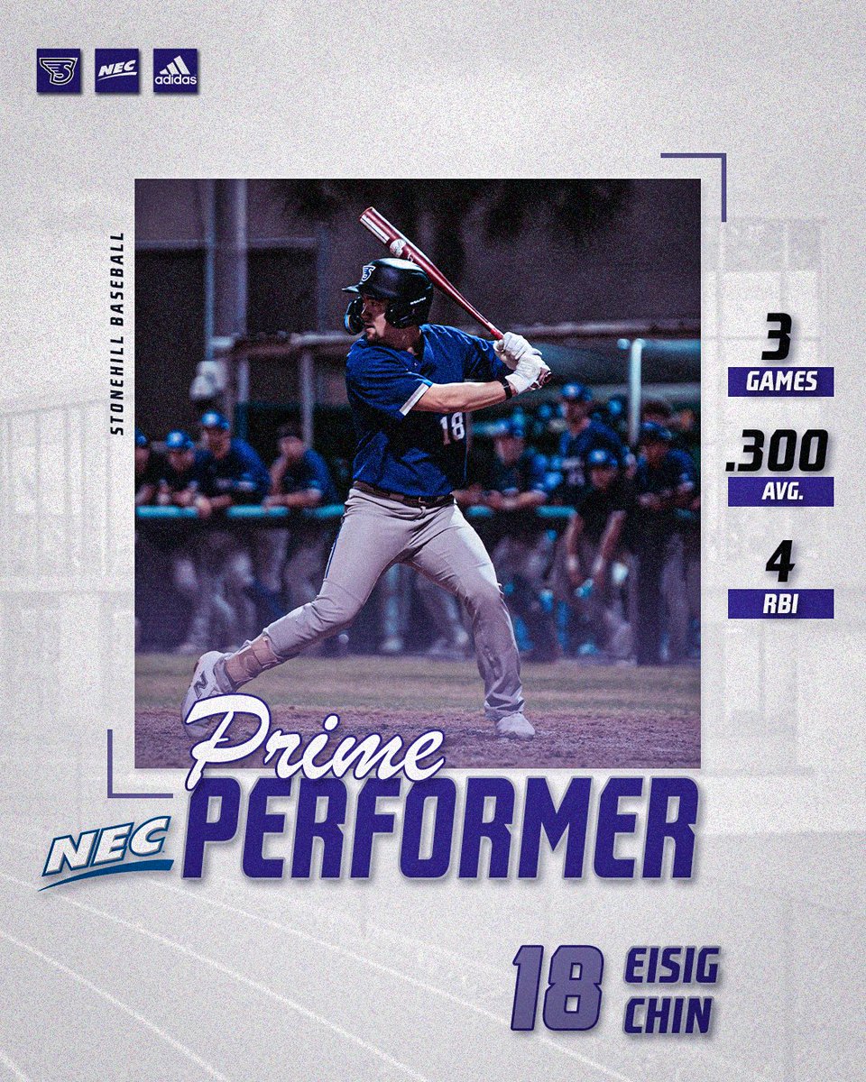 Stonehill Baseball tweet media