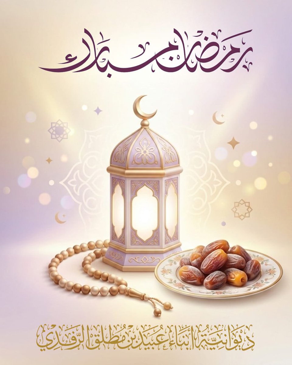 bn_abna's tweet photo. #رمضان_مبارك 

مبارك عليكم الشهر..
وفقنا الله وإياكم لصيامه وقيامه وجعلنا فيه من الصائمين القائمين المقبولين . https://t.co/dmHLRDfRX4