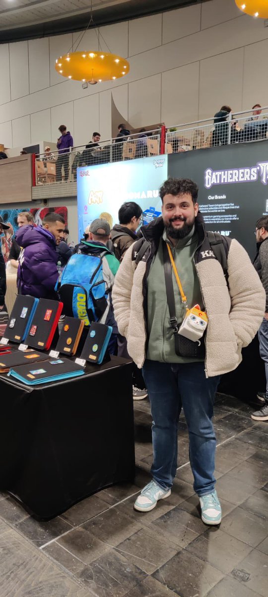 GatherersTavern's tweet photo. More moments from #ycsdortmund ✨So grateful to everyone carrying our products around the show!💜
#ycs #ycs300 #yugioh #gathererstavern https://t.co/TQffHqbsEO