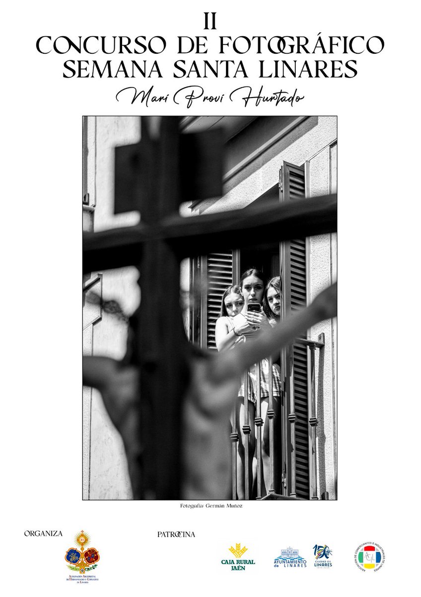 AgrHHCCLinares's tweet photo. La Agrupación, junto con ACIL, anuncia la apertura de las votaciones para la elección del cuarto premio del II Concurso Fotográfico “Mari Provi Hurtado”.

El plazo para participar finalizará el domingo 22 de febrero, a las 23:59 horas.

https://t.co/puODZPapuP https://t.co/7GKrNW905U
