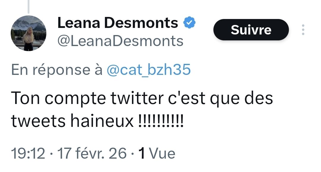 #tbt9 bah alors madame on bloque les commentaires pour pas qu'on réponde ???