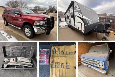 BID NOW on an extremely well-maintained 2015 Dodge Ram 2500, 2021 Keystone Passport Camper, or a retro 1978 Ford Econoline 150 Van! >>> McCurdy.com/11307