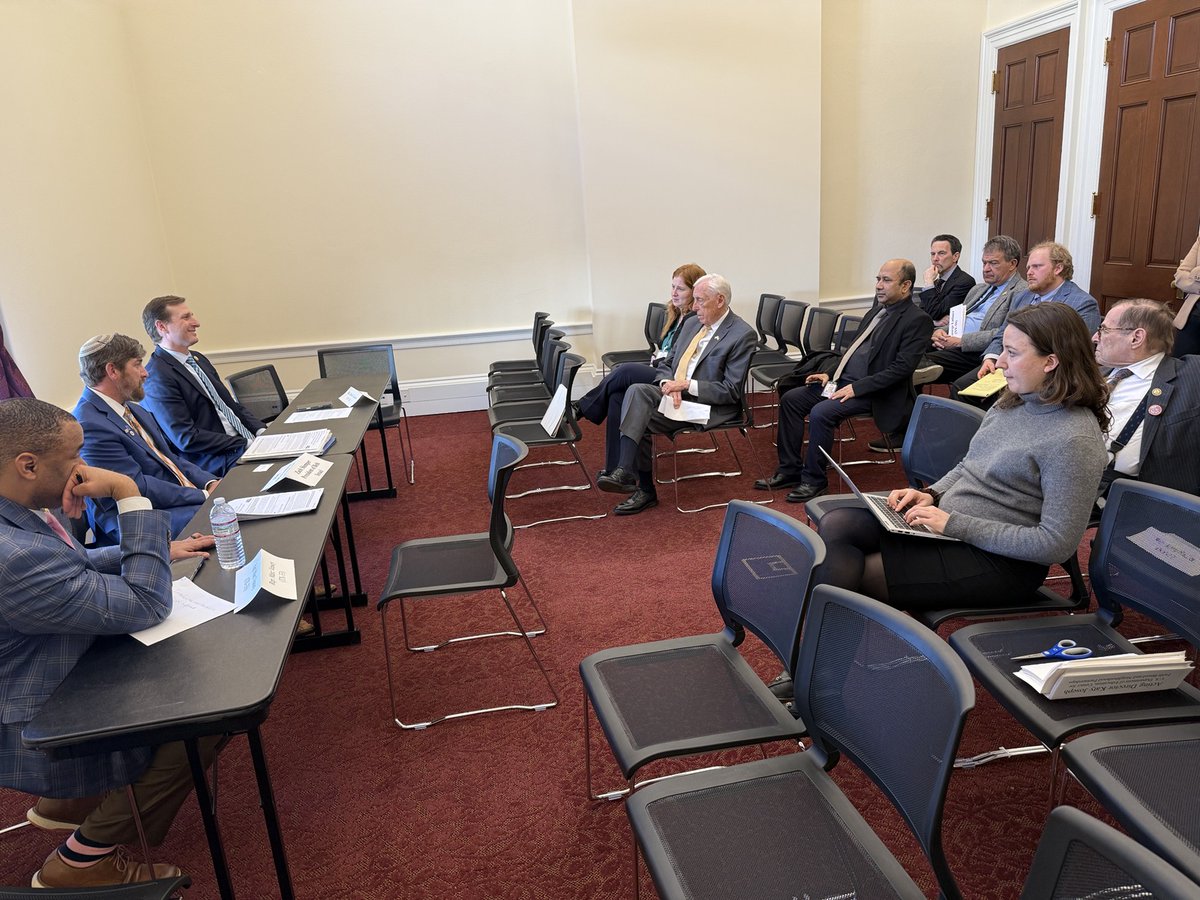 RepDanGoldman's tweet photo. I was honored to host Zach Shemper, President of Beth Israel, at last week's Bipartisan Task Force for Combating Antisemitism meeting.

Beth Israel, the recent target of an arson that destroyed much of the historic synagogue, is tragically all too familiar with this type of hate. In 1967, this synagogue was the victim of a bombing by the KKK.

As we continue to battle rising antisemitism, we discussed the urgent need to dramatically increase funding for the Nonprofit Security Grant Program and passage of the Pray Safe Act.

We must realize that hate against one is hate against all and unite together to fight it.