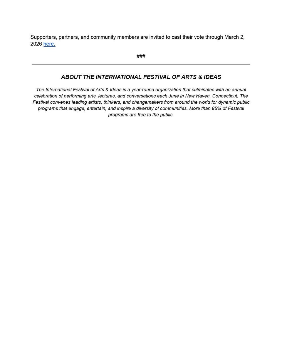 Arts & Ideas tweet media