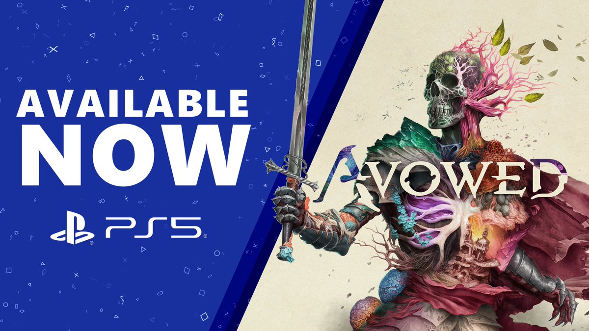This is how we forge our destiny. Avowed is now available on PlayStation 5 globally. bit.ly/4sykDoi