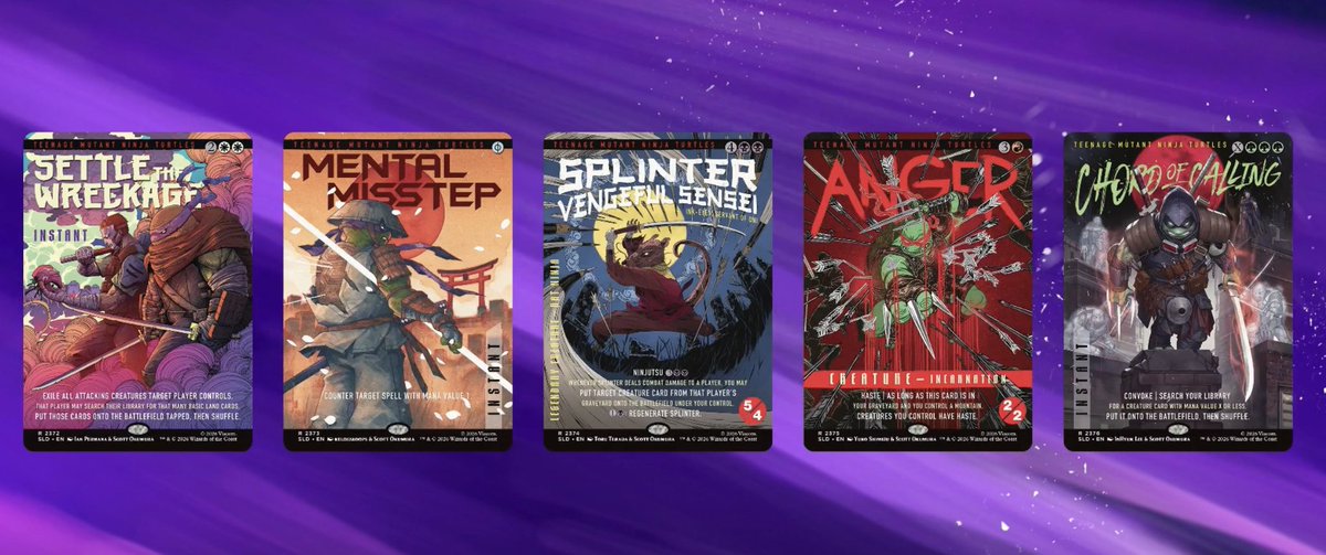 LAST RONIN FAM RISE UP

#MTGxTMNT