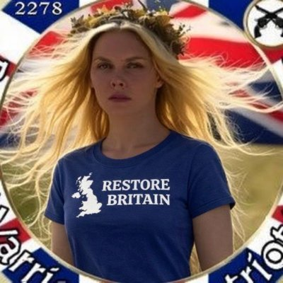 I'm with Restore Britain ! We will have our country back !