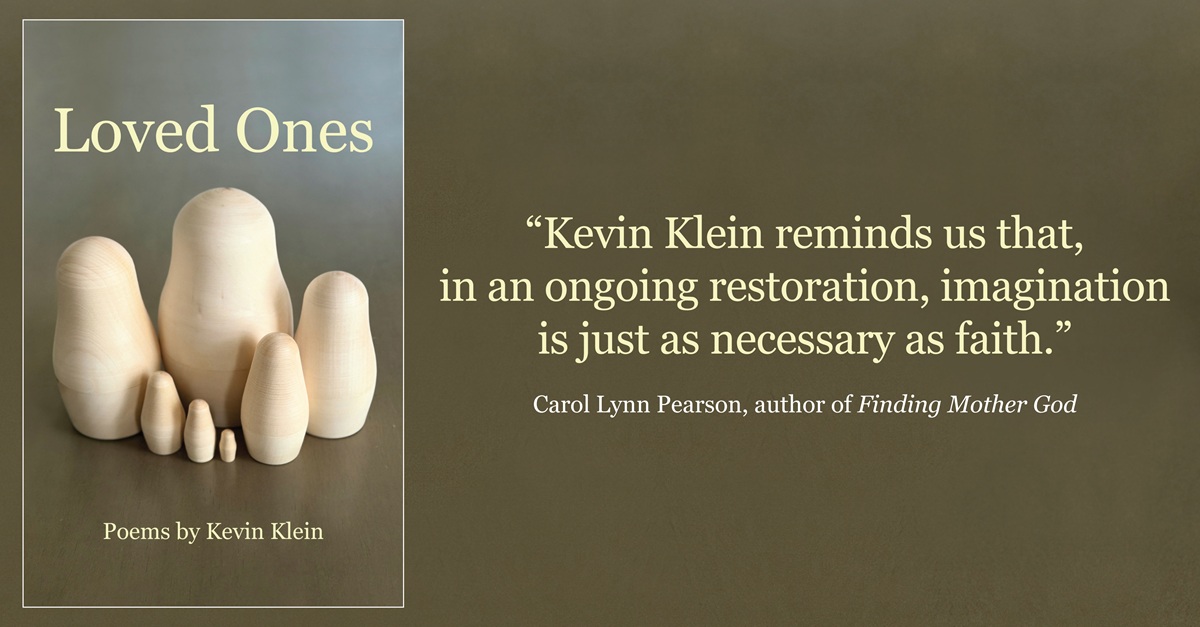 Now available in paperback and ebook!

“Kevin Klein reminds us that, in an ongoing restoration, imagination is just as necessary as faith.” — Carol Lynn Pearson

"Loved Ones," poems by Kevin Klein

Order: gregkofford.com/products/loved…

Preview: gregkofford.com/blogs/news/pre…