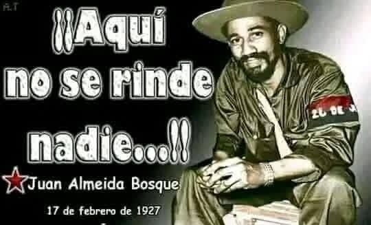Hoy cuando se cumplen 99 años de su natalicio, no hay mejor manera de honrarlo que siendo fieles a su legado. Por eso una vez más los cubanos 🇨🇺 decimos que #CubaEstáFirme y aquí no se rinde nadie. #CubaCoopera