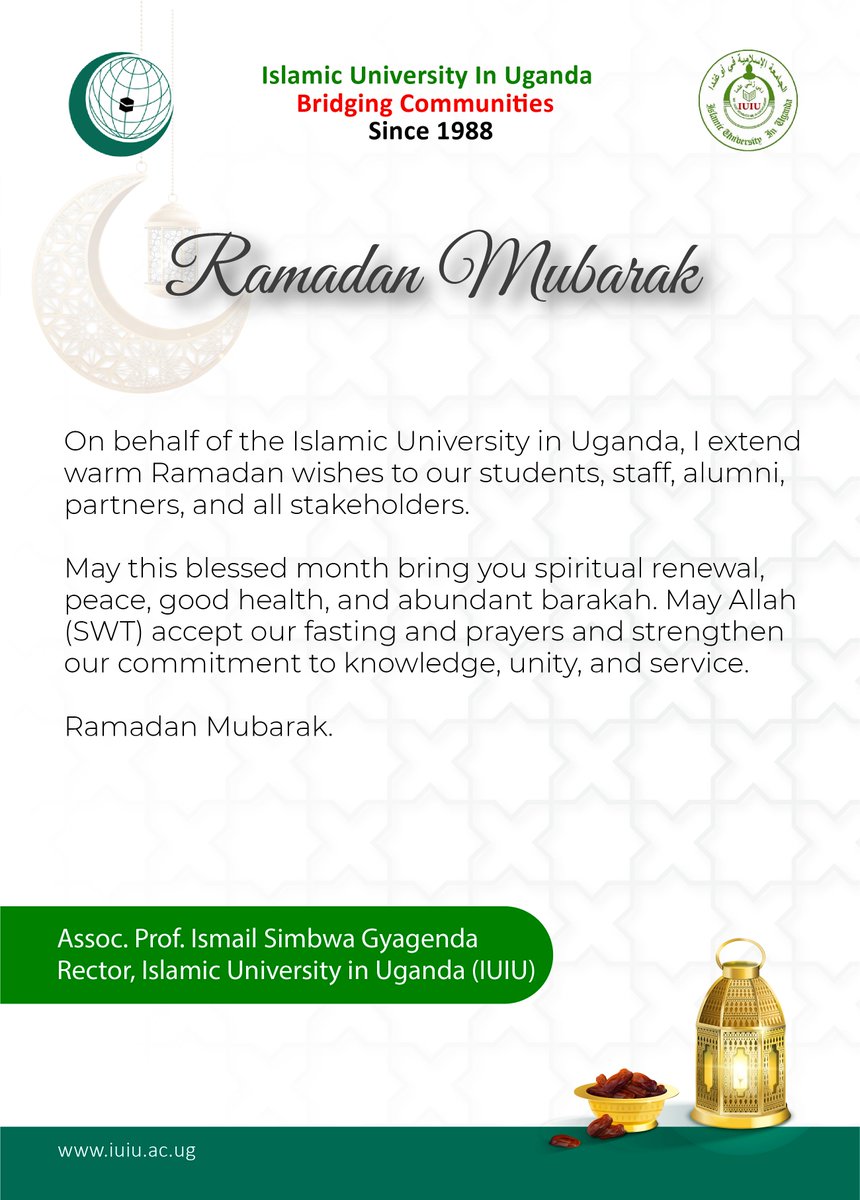 Islamic University In Uganda tweet media